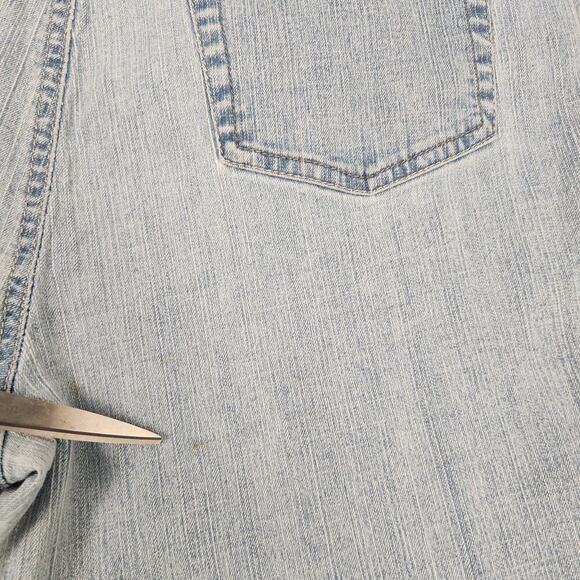 Gloria Vanderbilt Jeans Women’s 16 Blue Amanda Straight Denim Cotton Blend - Picture 16 of 16